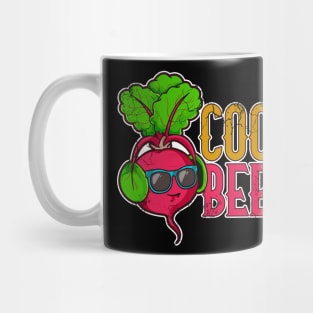 Cool Beet Funny Vegetable Music Pun Humor Mug